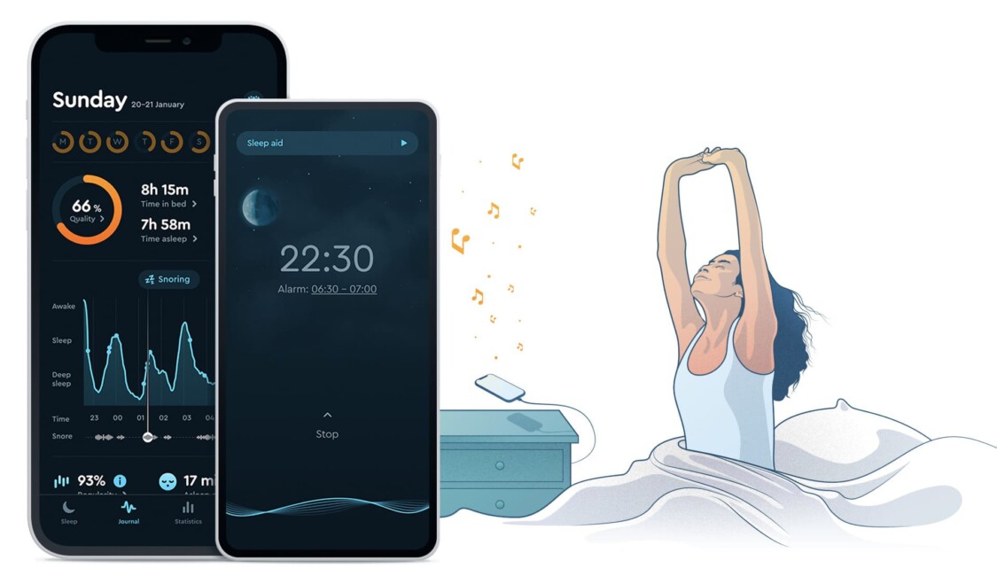 ứng dụng báo thức cho người ngủ nướng sleep cycle
