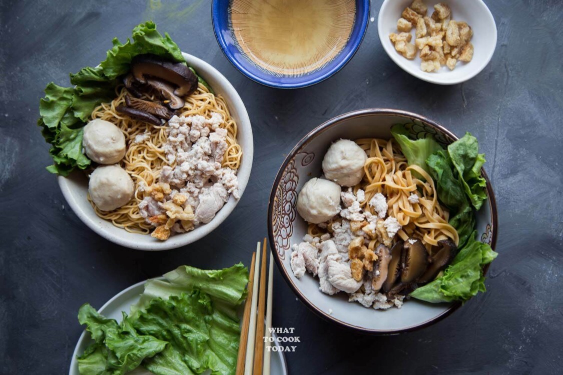 Bak Chor Mee Đặc sản singapore 