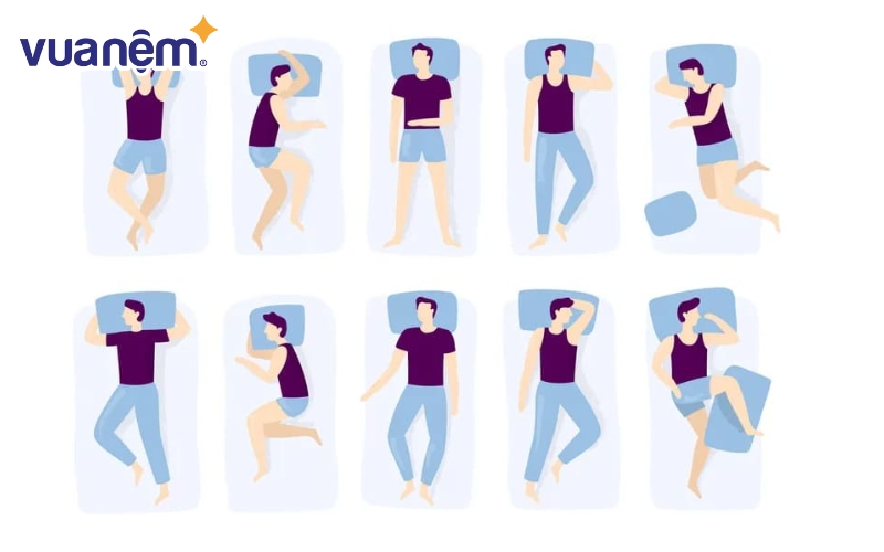 Hãy bắt đầu bằng tư thế ngủ quen thuộc nhất của bạn