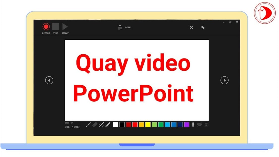  cách quay màn hình máy tính bằng PowerPoint 