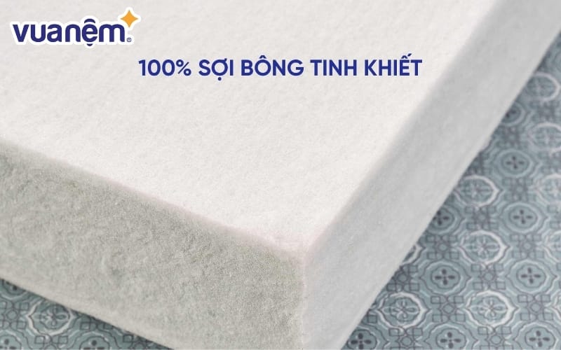 Cấu tạo nệm bông ép