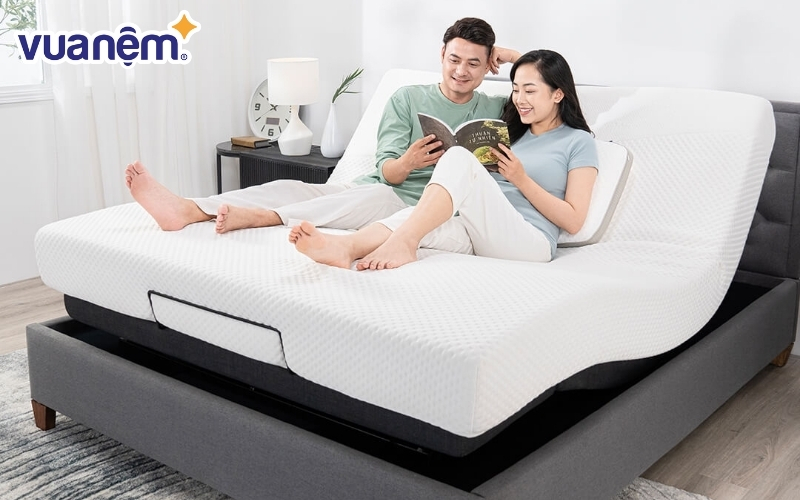 Những chiếc nệm memory foam phù hợp với giường điều khiển thông minh
