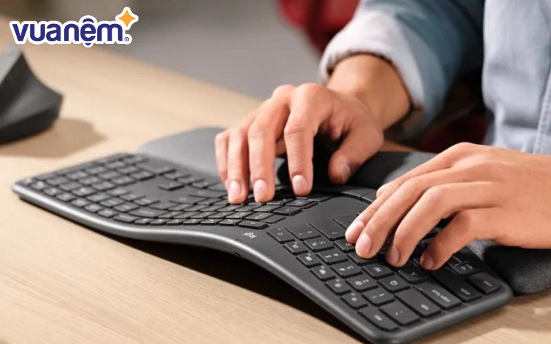 Bàn phím được thiết kế theo nhu cầu của người sử dụng
