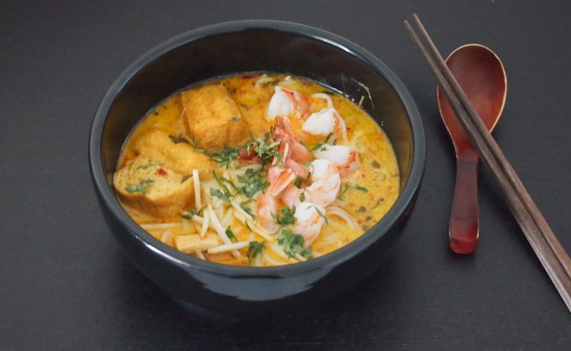 sốt laksa Đặc sản singapore 