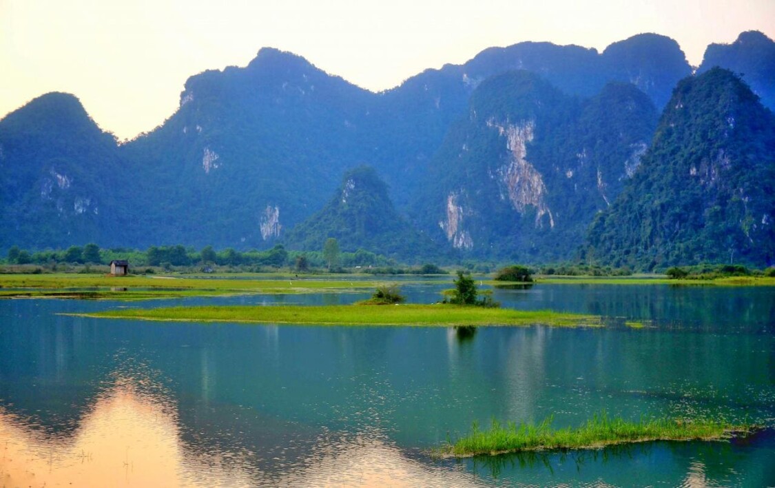 Hồ Yên Quang ở vườn quốc gia cúc phương