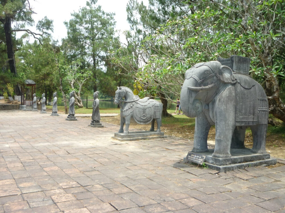 Khu vực Bái Đình Lăng Minh Mạng