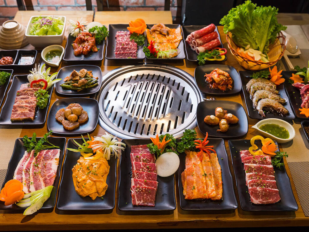 nhà hàng lẩu băng chuyền Samurai BBQ 