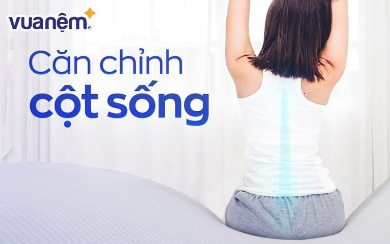 Nằm ngủ trên mặt phẳng có thể tác động tiêu cực đến độ cong tự nhiên của cột sống