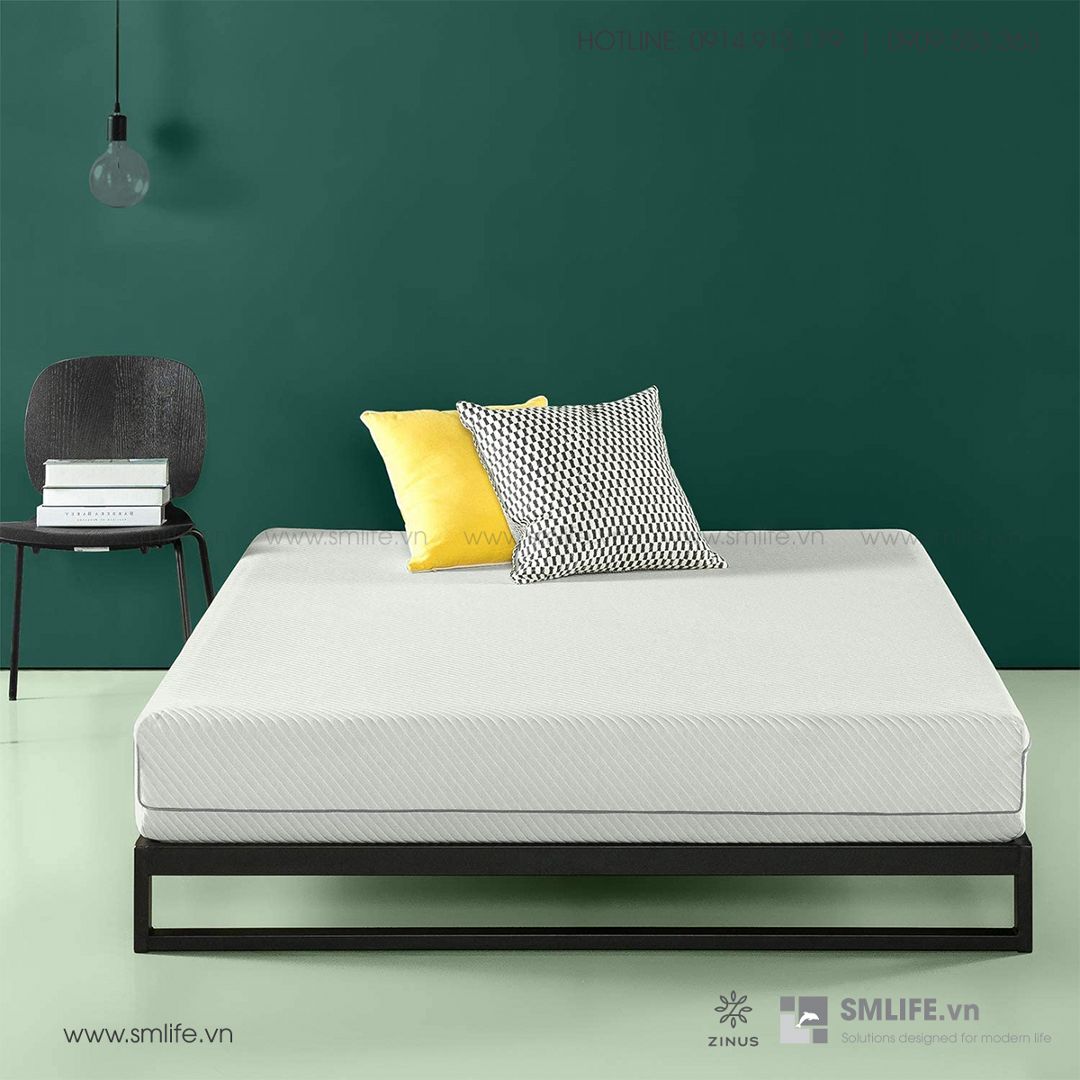 Đệm Zinus Memory Foam than hoạt tính khử mùi