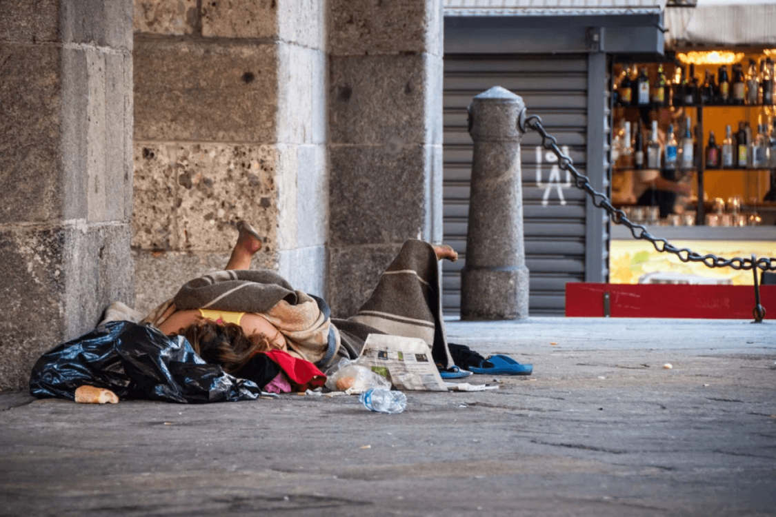 Người vô gia cư phải đối mặt với chứng mất ngủ