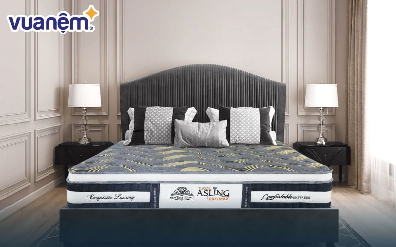 Nệm Kim Cương lại có lợi thế về sự đa dạng sản phẩm, độ bền cao, ứng dụng công nghệ hiện đại, thiết kế sang trọng