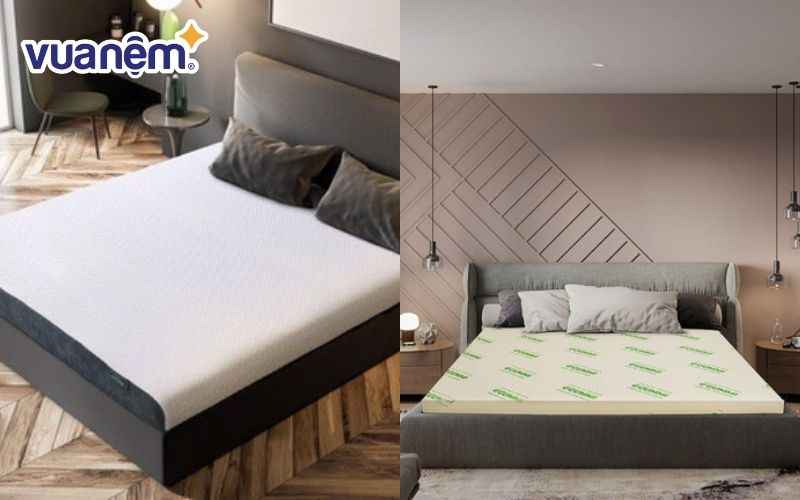 Nệm Hanvico và nệm Gummi nên mua loại nào