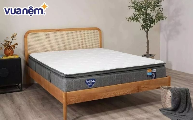 Nệm lò xo thương hiệu Spring Air Back Supporter Firm Plus nâng đỡ làm mát