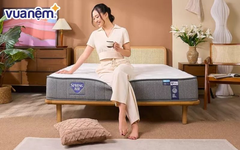 Nệm lò xo Back Supporter Firm Cool thương hiệu Spring Air