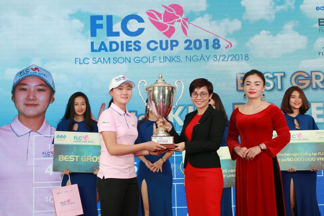 Kim Do Yeon giành best gross tại Giải FLC Ladies Cup 2018