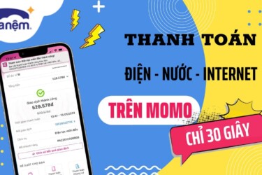 cách thanh toán tiền điện nước qua momo