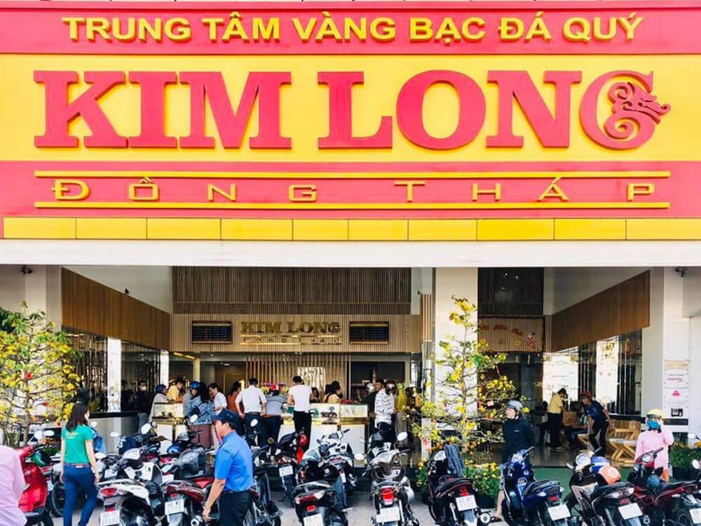 Tiệm vàng Kim Long Đồng Tháp đã hoạt động hơn 20 năm