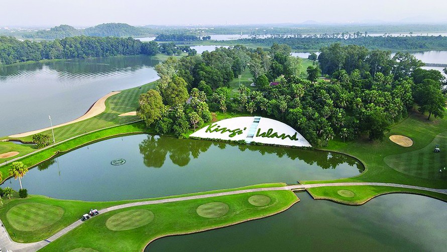 du lịch sân golf đồng mô