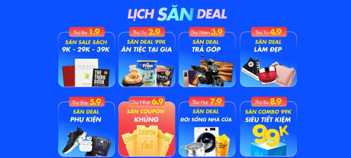 Chiến thuật flash sale của Tiki