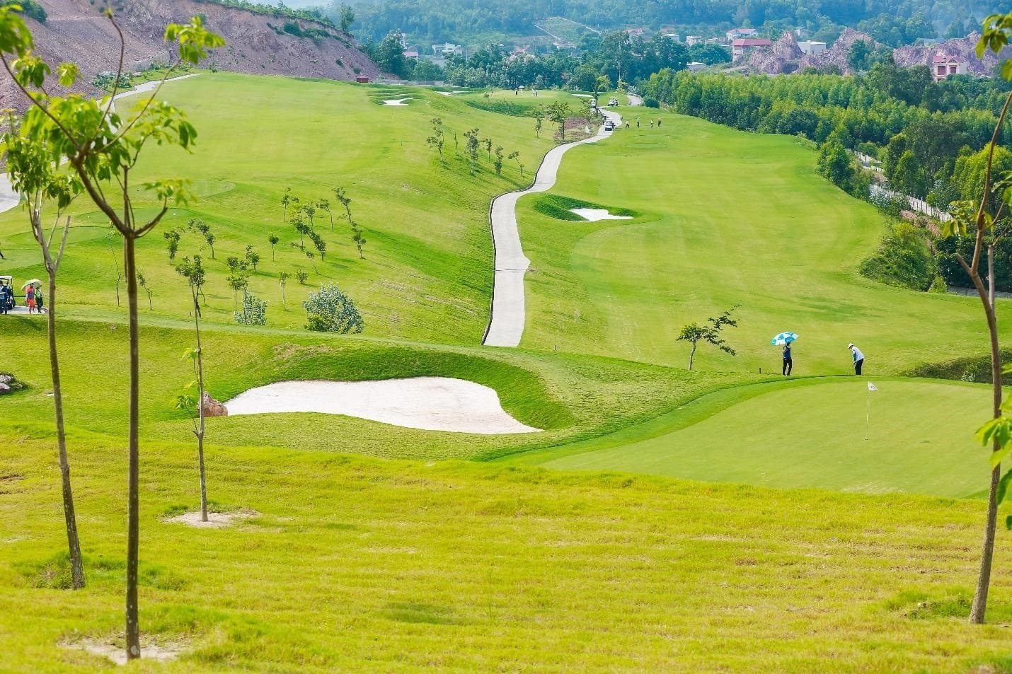 giá sân golf bắc giang