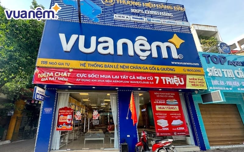 Vua Nệm – hệ thống bán lẻ chuyên sâu về giấc ngủ với uy tín hàng đầu trên thị trường