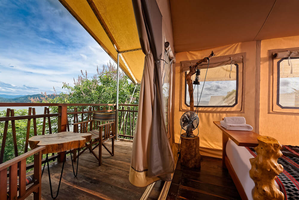 Tại Lak Tented Camp du khách sẽ được “chữa lành”, hoà mình vào không gian thanh bình 