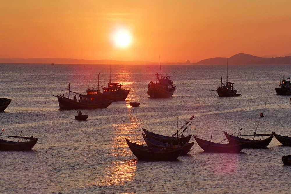 làng chài mũi né