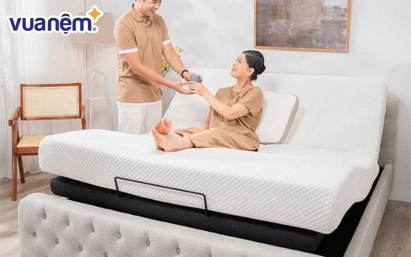 Vua Nệm chính thức ra mắt và độc quyền phân phối giường điều khiển Sleeptek 2.0