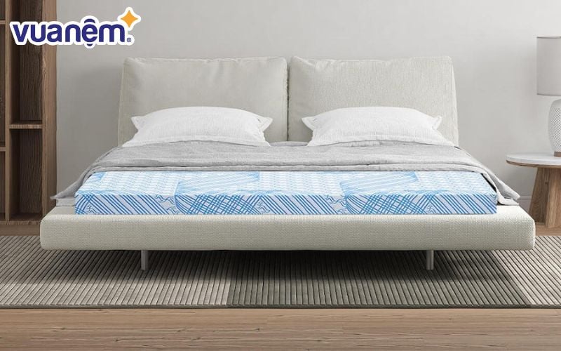 Nệm bông ép Kim Cương Titanium đa tầng