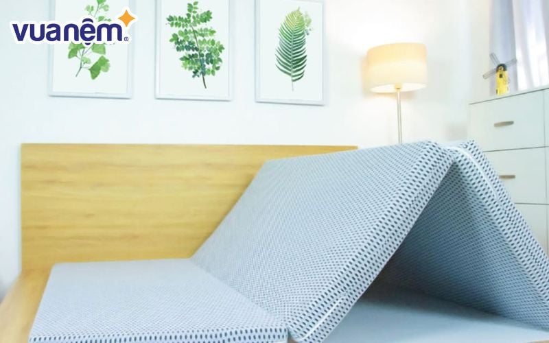 Dòng nệm gấp 3 Vạn Thành rất được ưa chuộng trên thị trường