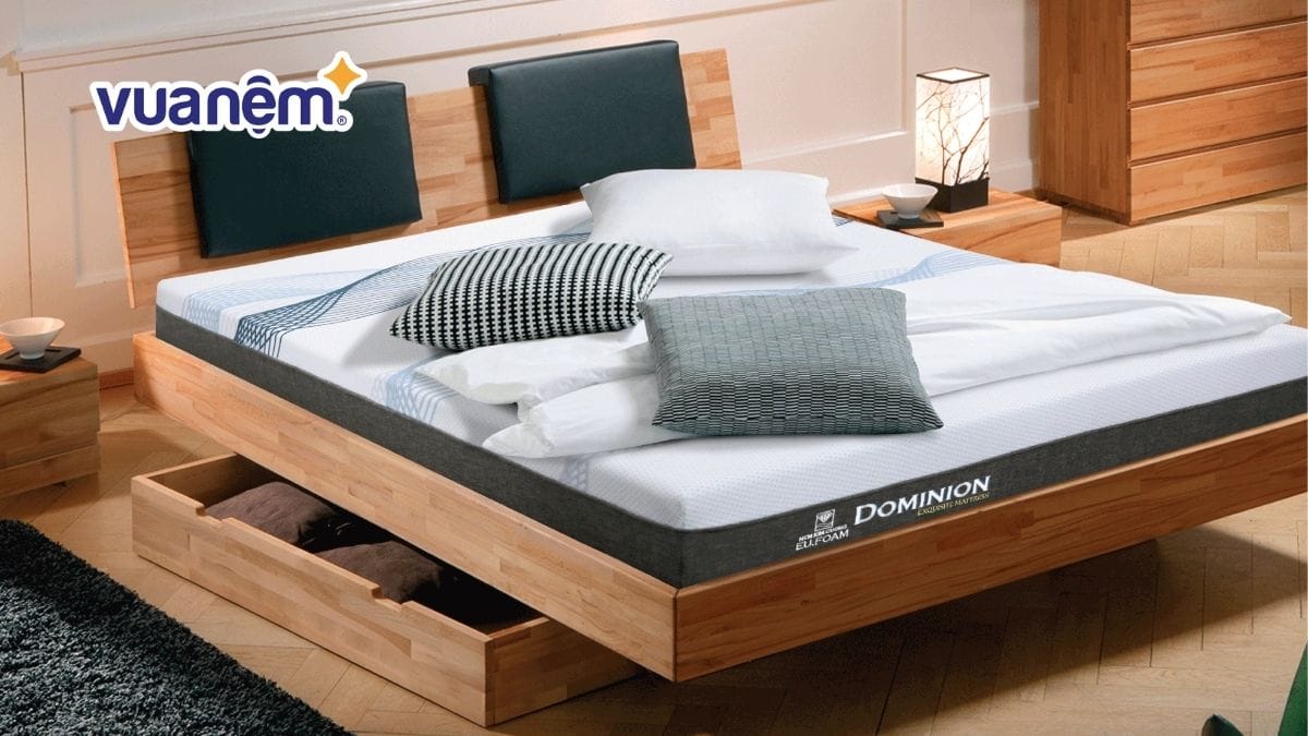 nệm kim cương 1m6