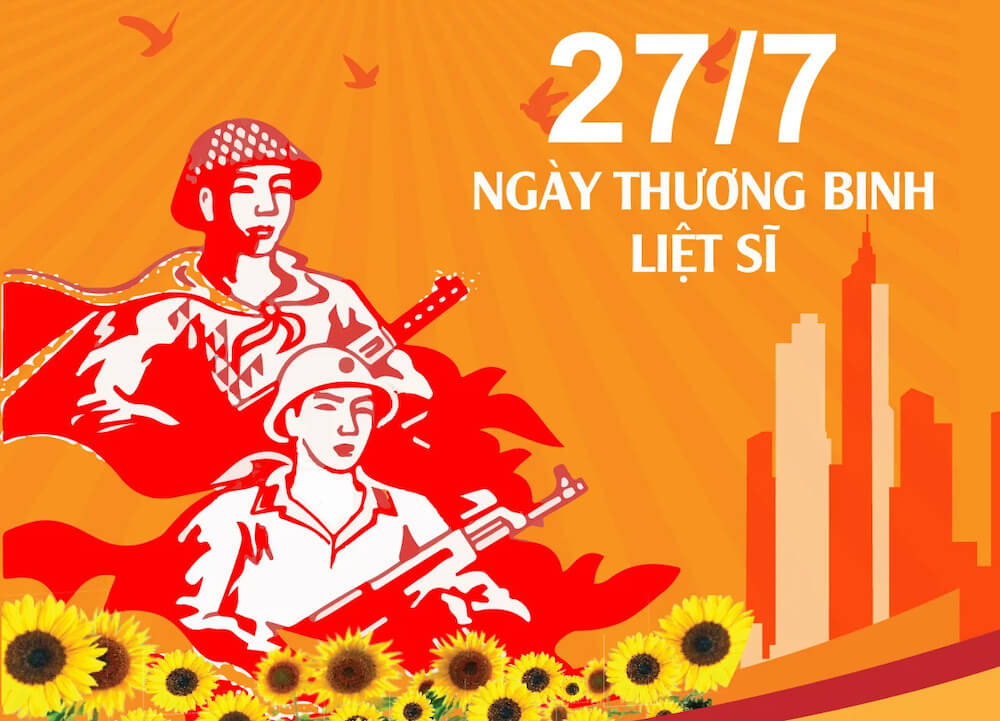 Ngày Thương binh liệt sỹ Việt Nam diễn ra vào ngày 27/7 hàng năm