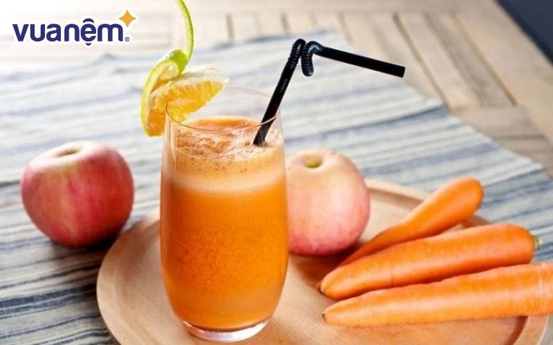 Uống gì để không buồn ngủ - Nước ép táo