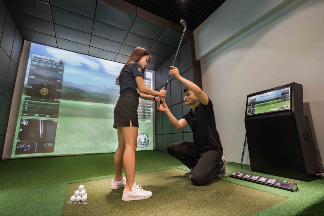phòng tập golf 3D chất lượng