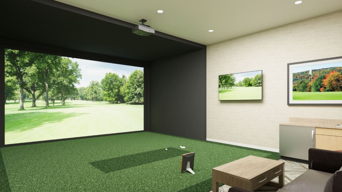 Phòng tập golf 3D hiện đại TPHCM