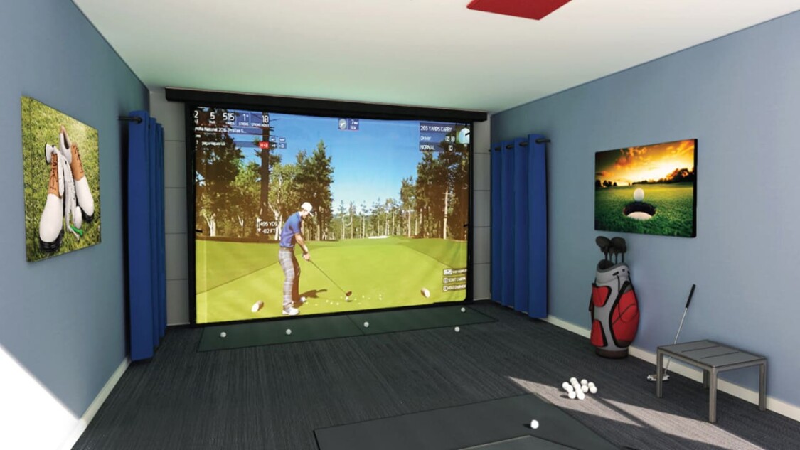 Phòng tập golf 3D OKONGOLF TPHCM