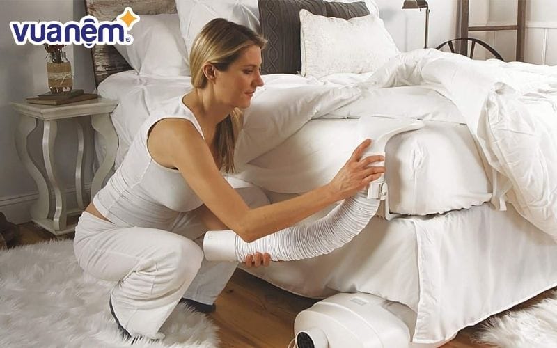Quá trình cài đặt và sử dụng giường kiểm soát nhiệt độ vô cùng đơn giản