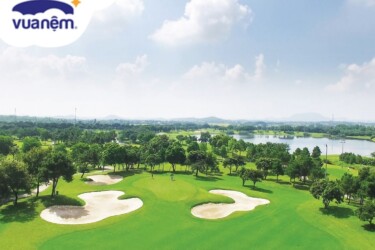 sân golf tam đảo