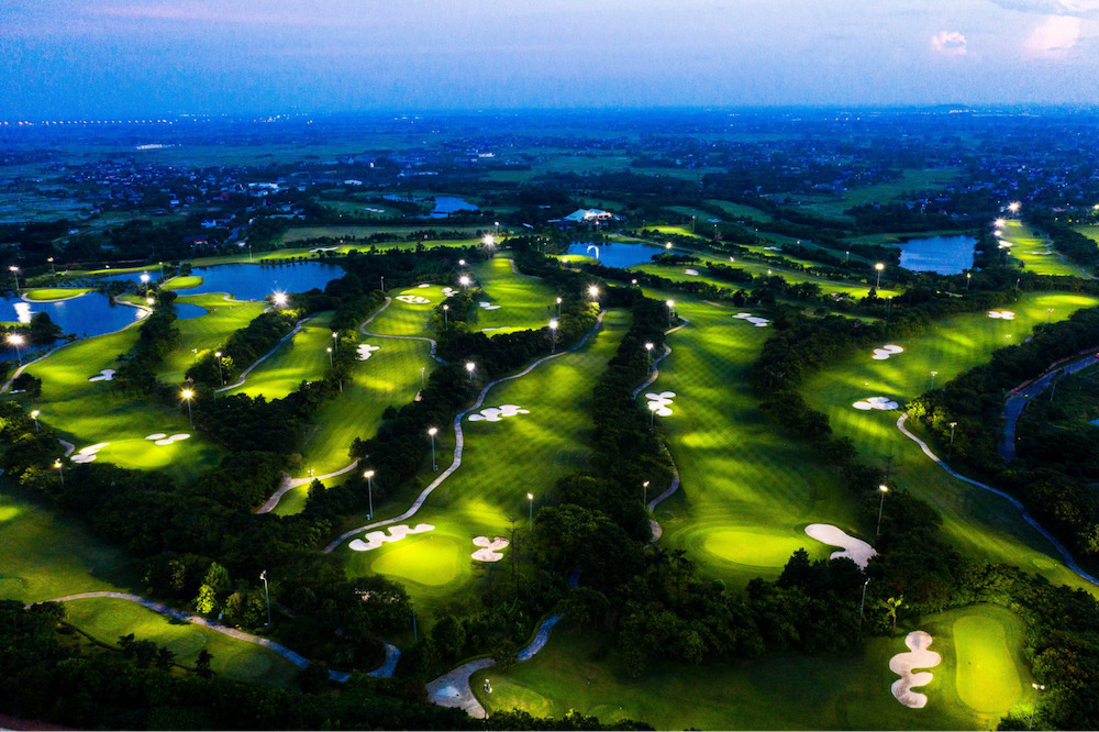 thiết kế sân golf minh trí 