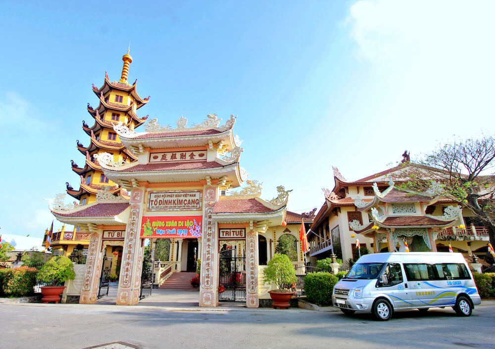 Tổ đình Kim Cang - Nơi có nhiều công trình kiến trúc độc đáo