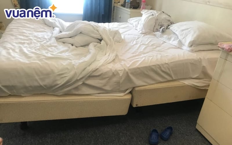 Sập giường là 1 tình huống ít khi xảy ra nhưng không phải hiếm gặp