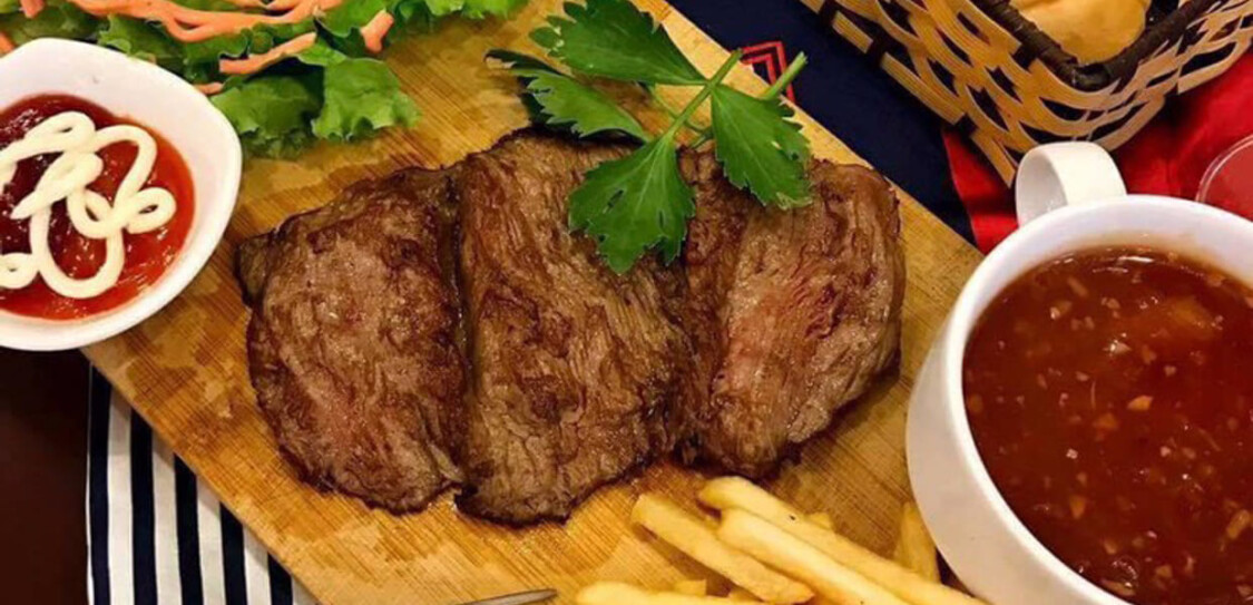 ăn trưa quận bình thạnh ở Thế giới Steak 