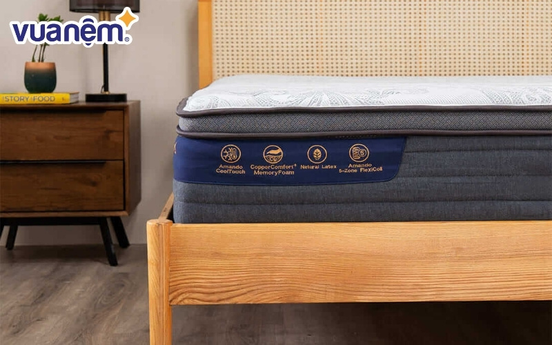 Nệm thoáng mát sẽ giúp bà bầu ngủ ngon hơn