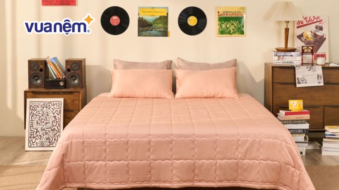 Hướng dẫn bảo quản chăn ga gối nệm mùa hè sạch sẽ, thơm tho