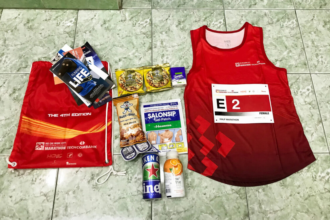 bộ race kit bao gồm gì