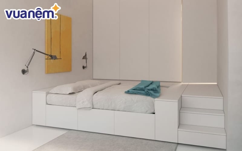 Chân giường có nhiều hình dáng và chất liệu khác nhau