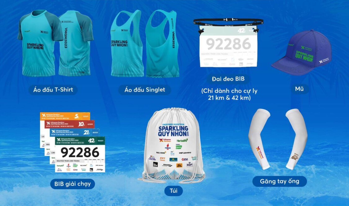 có gì trong bộ race kit