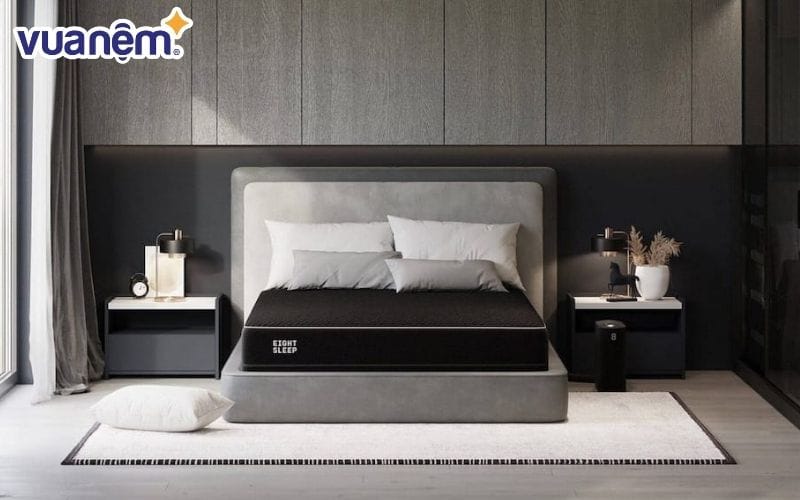 Thiết kế giường Eight Smart Bed với tông màu trung tính sang trọng