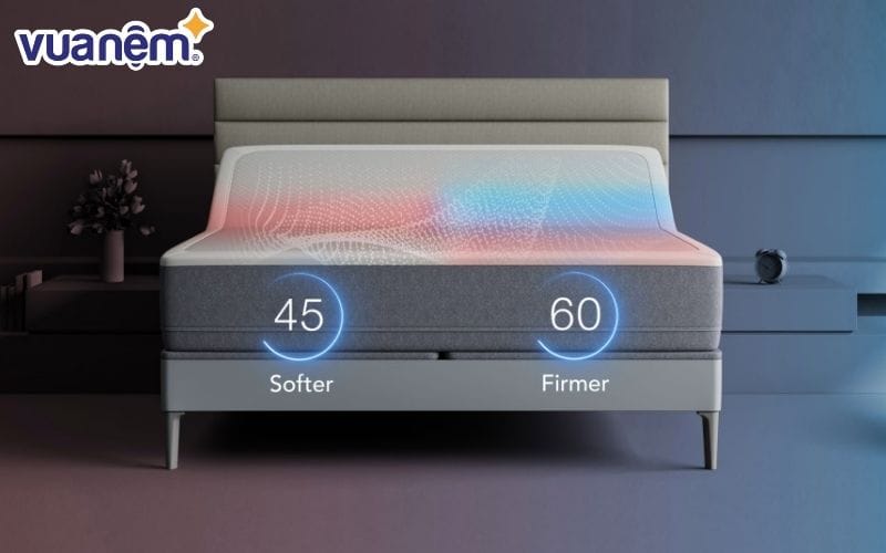 Cận cảnh chiếc giường Sleep Number 360° giá nghìn đô