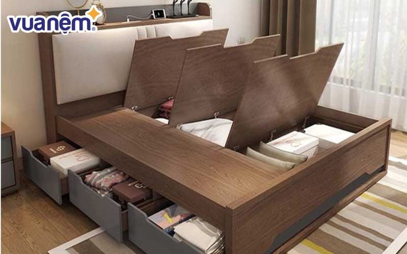 Giường thông minh là tên gọi chung của phiên bản giường ngủ được thiết kế chuyên dụng